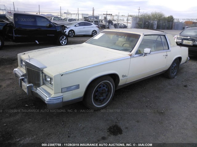 6L57B9E652292 - 1979 CADILLAC VLD  BEIGE photo 2