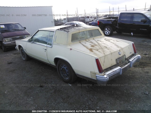 6L57B9E652292 - 1979 CADILLAC VLD  BEIGE photo 3