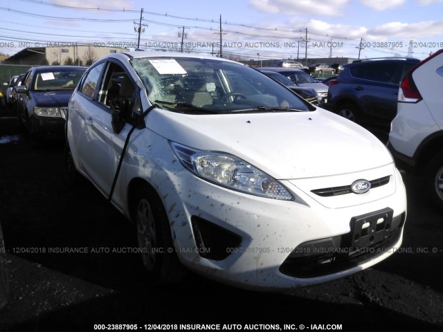 3FADP4TJ0DM155567 - 2013 FORD FIESTA S WHITE photo 1