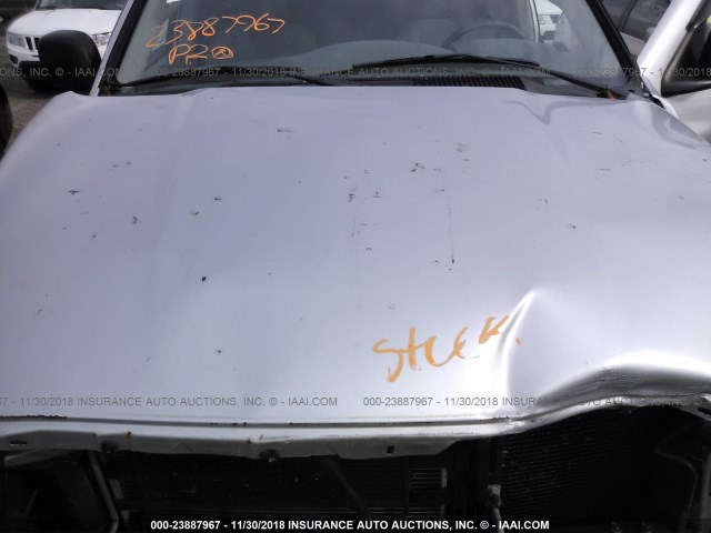 3D7KR28D56G109680 - 2006 DODGE RAM 2500 ST/SLT 银色 照片 10