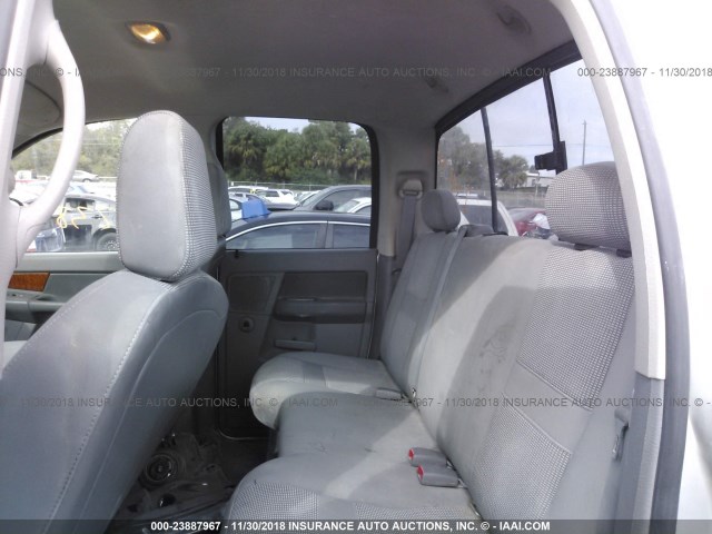 3D7KR28D56G109680 - 2006 DODGE RAM 2500 ST/SLT 银色 照片 8