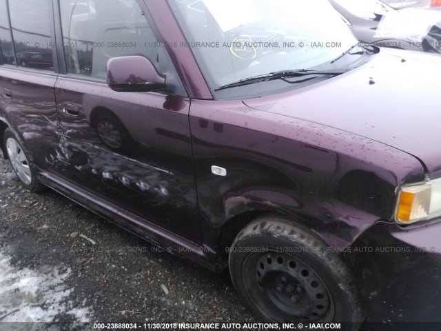 JTLKT324X54021587 - 2005 TOYOTA SCION XB Күлгін фото 6