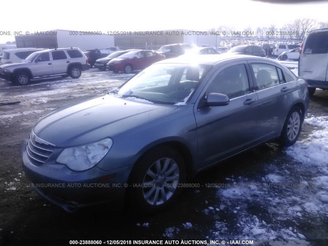 1C3CC5FBXAN141290 - 2010 CHRYSLER SEBRING LIMITED GRAY photo 2