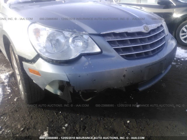 1C3CC5FBXAN141290 - 2010 CHRYSLER SEBRING LIMITED GRAY photo 6