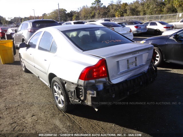 YV1RS61R722097698 - 2002 VOLVO S60 SILVER photo 6