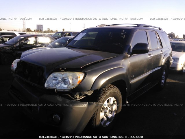 JTEZU14R98K021709 - 2008 TOYOTA 4RUNNER SR5/SPORT GRAY photo 2