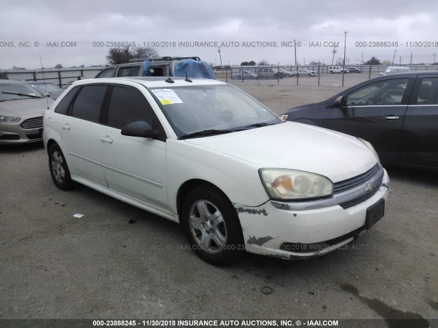 1G1ZU64815F212062 - 2005 CHEVROLET MALIBU MAXX LT WHITE photo 1