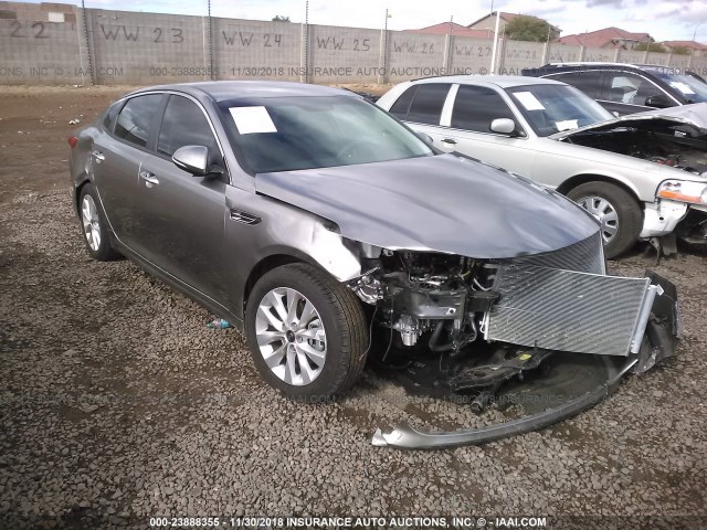 5XXGT4L32JG255056 - 2018 KIA OPTIMA LX/S SILVER photo 1