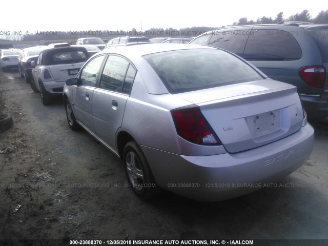 1G8AG52F95Z156226 - 2005 SATURN ION LEVEL 1 SILVER photo 3