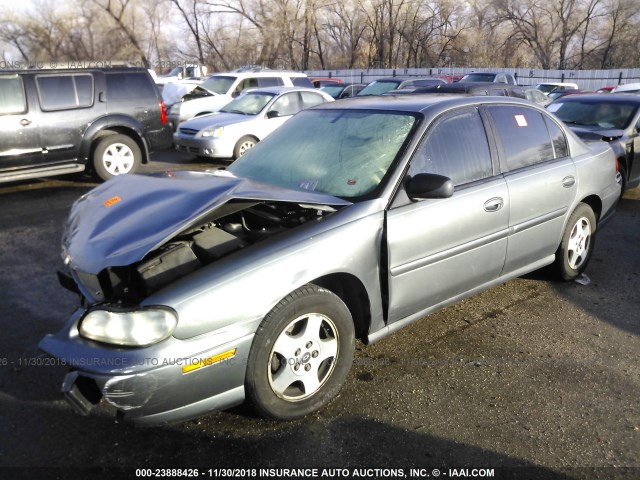 1G1ND52F74M693665 - 2004 CHEVROLET CLASSIC GRAY photo 2