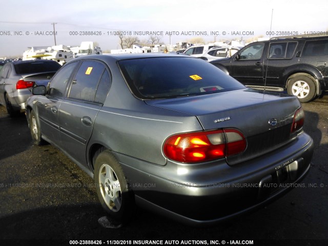 1G1ND52F74M693665 - 2004 CHEVROLET CLASSIC GRAY photo 3