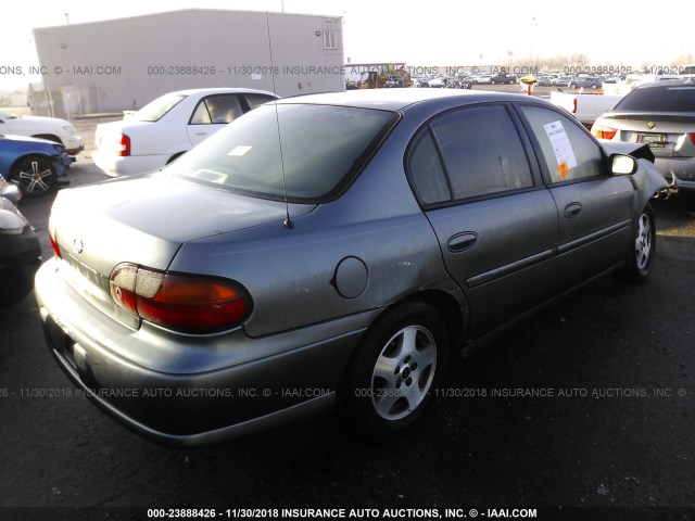 1G1ND52F74M693665 - 2004 CHEVROLET CLASSIC GRAY photo 4