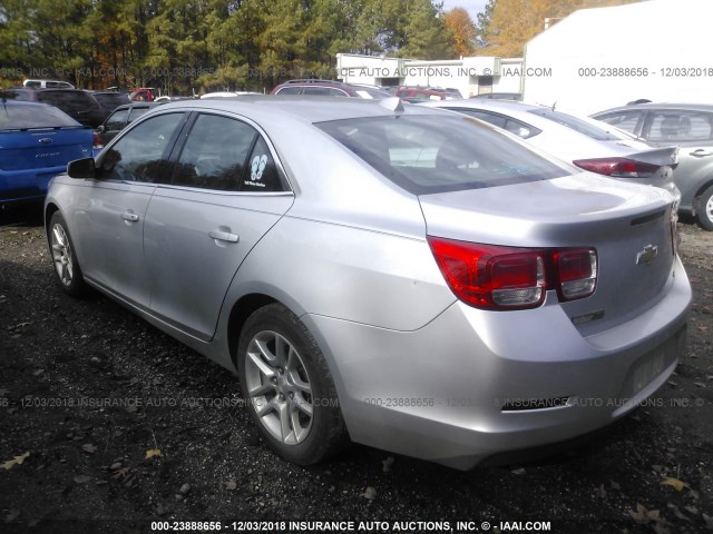 1G11D5RR6DF116015 - 2013 CHEVROLET MALIBU 1LT SILVER photo 3