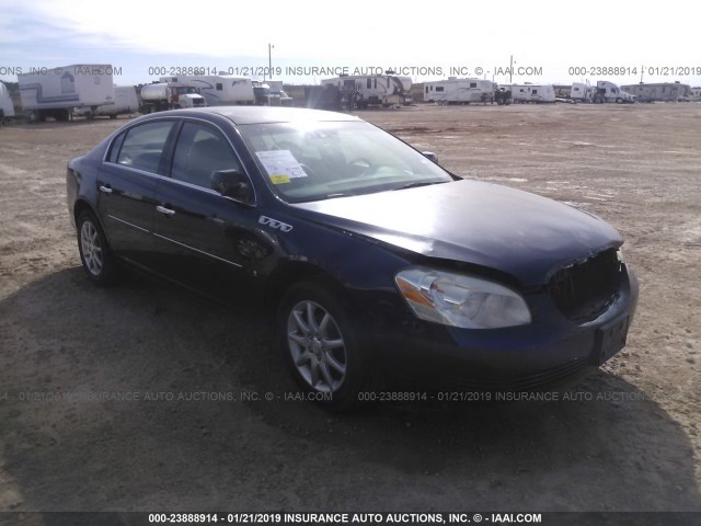 1G4HD57248U199968 - 2008 BUICK LUCERNE CXL BLUE photo 1