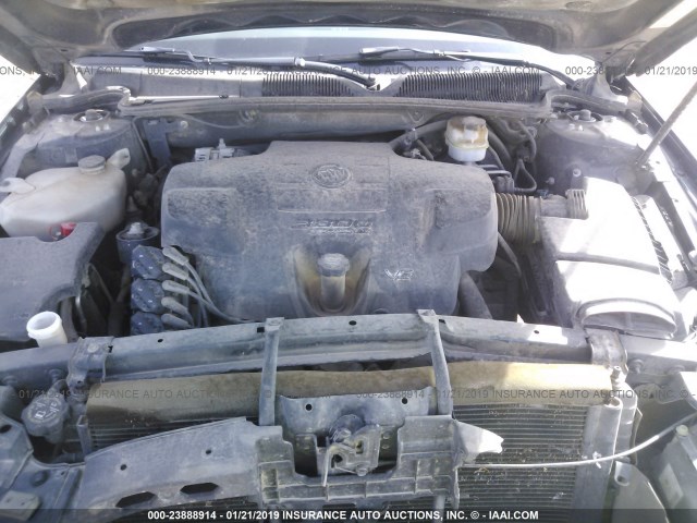 1G4HD57248U199968 - 2008 BUICK LUCERNE CXL BLUE photo 10