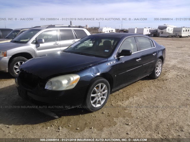 1G4HD57248U199968 - 2008 BUICK LUCERNE CXL BLUE photo 2