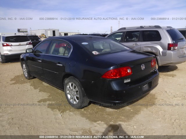 1G4HD57248U199968 - 2008 BUICK LUCERNE CXL BLUE photo 3