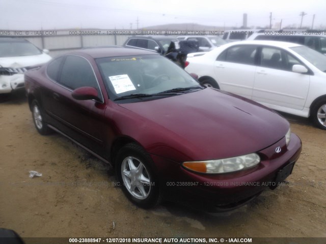 1G3NL12T11C175125 - 2001 OLDSMOBILE ALERO GL MAROON photo 1