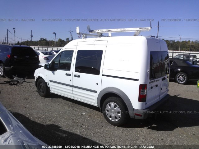NM0LS6AN3DT152568 - 2013 FORD TRANSIT CONNECT XL WHITE photo 3