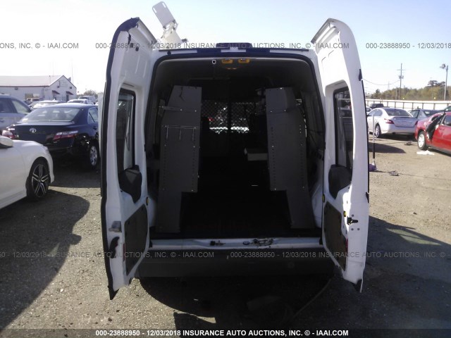 NM0LS6AN3DT152568 - 2013 FORD TRANSIT CONNECT XL WHITE photo 8