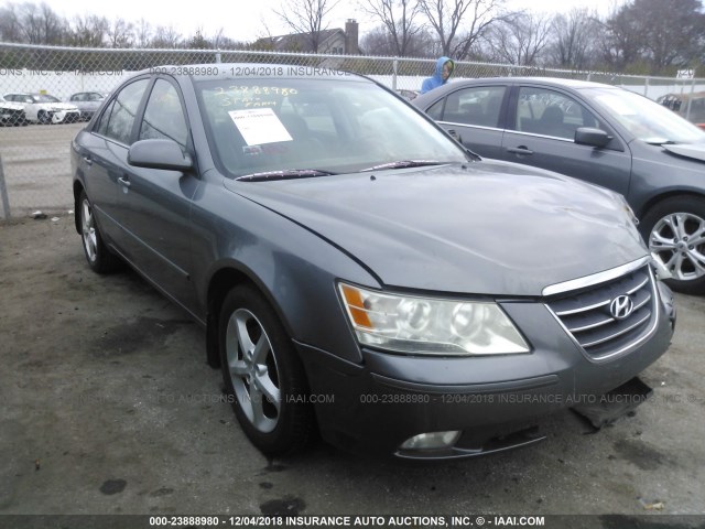 5NPEU46C09H502803 - 2009 HYUNDAI SONATA SE/LIMITED GRAY photo 1