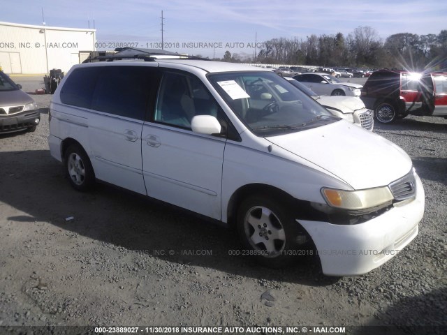 2HKRL18601H596647 - 2001 HONDA ODYSSEY EX WHITE photo 1