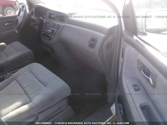 2HKRL18601H596647 - 2001 HONDA ODYSSEY EX WHITE photo 5