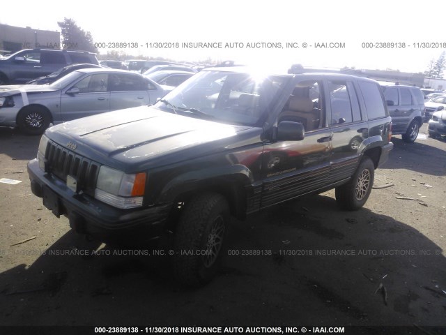 1J4GZ78Y9SC759023 - 1995 JEEP GRAND CHEROKEE LIMITED/ORVIS GREEN photo 2