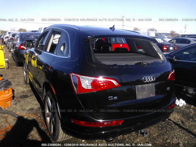 WA1VKAFP7AA051690 - 2010 AUDI Q5 PRESTIGE BLACK photo 3