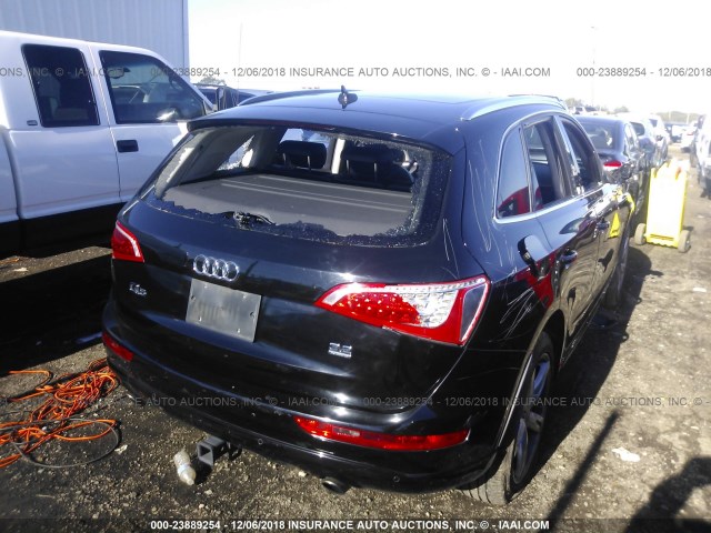 WA1VKAFP7AA051690 - 2010 AUDI Q5 PRESTIGE BLACK photo 4