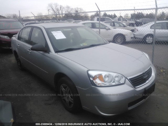 1G1ZS58F87F122127 - 2007 CHEVROLET MALIBU LS SILVER photo 1