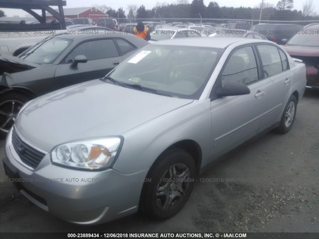 1G1ZS58F87F122127 - 2007 CHEVROLET MALIBU LS SILVER photo 2