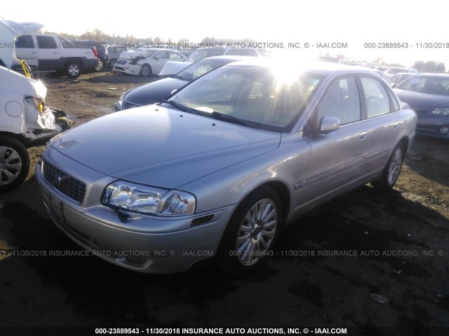 YV1TS592061442556 - 2006 VOLVO S80 2.5T SILVER photo 2