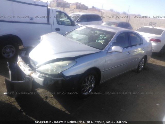 JTHBF30G930109016 - 2003 LEXUS ES 300 SILVER photo 2