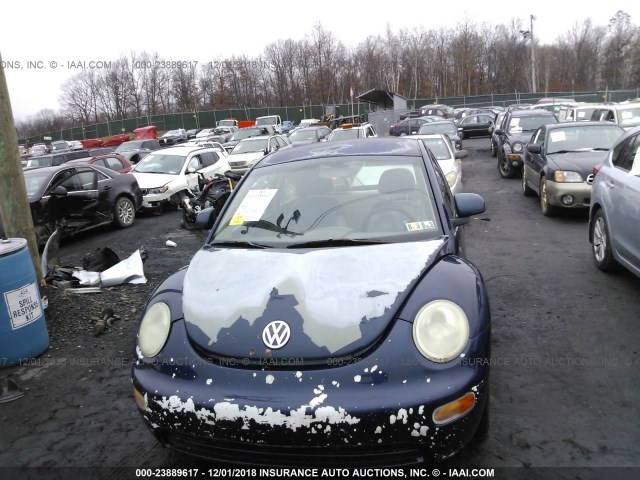 3VWBC21C7XM459115 - 1999 VOLKSWAGEN NEW BEETLE GL PURPLE photo 6