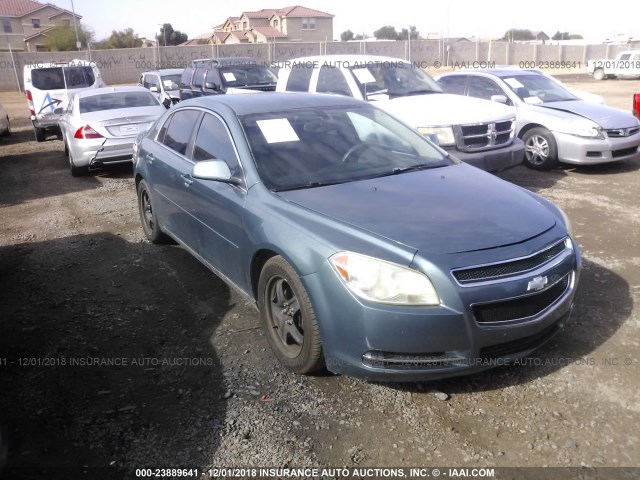 1G1ZH57B49F134419 - 2009 CHEVROLET MALIBU 1LT მწვანე ფოტო 1