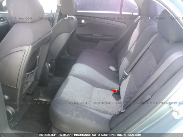 1G1ZH57B49F134419 - 2009 CHEVROLET MALIBU 1LT მწვანე ფოტო 8