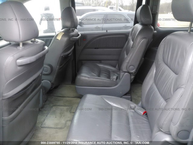 5FNRL38637B135266 - 2007 HONDA ODYSSEY EXL SILVER photo 8