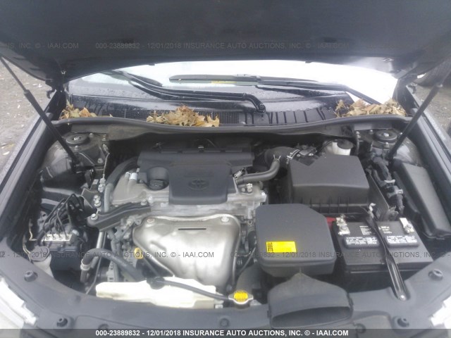 4T1BF1FK4EU749188 - 2014 TOYOTA CAMRY L/SE/LE/XLE 黑色 照片 10