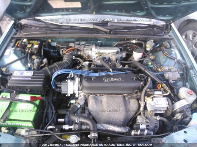 1HGCB7160MA038039 - 1991 HONDA ACCORD EX/EX-R TURQUOISE photo 10