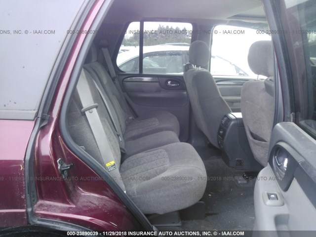 1GKDT13S342124077 - 2004 GMC ENVOY PURPLE photo 8