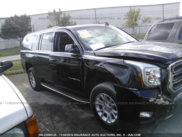 1GKS1GKC6GR215544 - 2016 GMC YUKON XL C1500 SLT BLACK photo 1