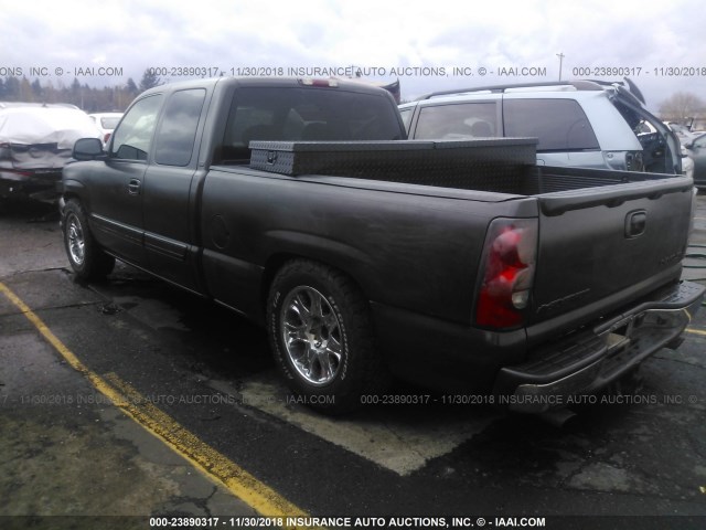 2GCEC19T531172176 - 2003 CHEVROLET SILVERADO C1500 BLACK photo 3