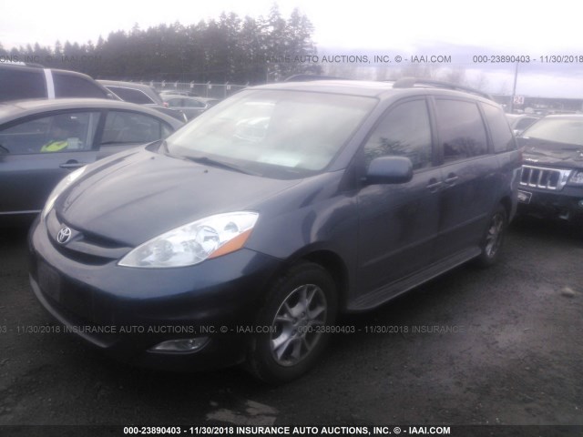 5TDBA22C96S060731 - 2006 TOYOTA SIENNA XLE/XLE LIMITED GRAY photo 2