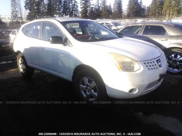 JN8AS58V88W134523 - 2008 NISSAN ROGUE S/SL WHITE photo 1