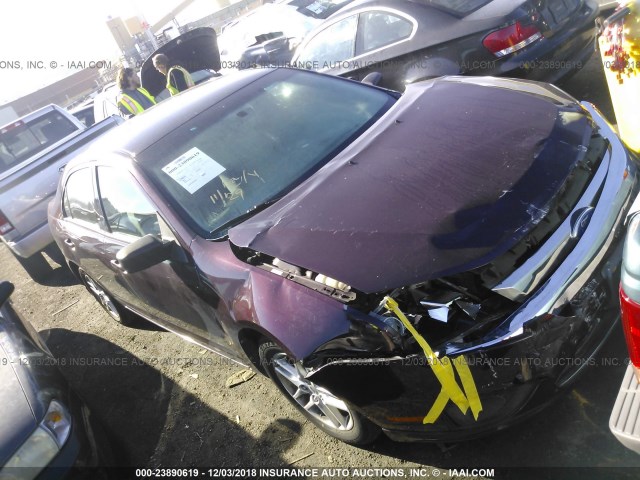 3FAHP0GA3BR274394 - 2011 FORD FUSION S PURPLE photo 1