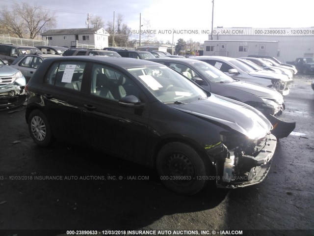 WVWDB7AJ2EW001795 - 2014 VOLKSWAGEN GOLF 黑色 照片 1