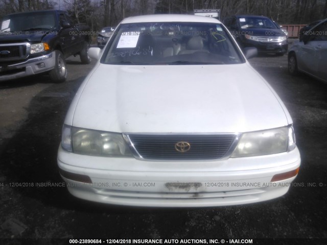 4T1BF12B8TU066848 - 1996 TOYOTA AVALON XL/XLS WHITE photo 6