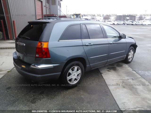 2A4GM68406R788476 - 2006 CHRYSLER PACIFICA TOURING Light Blue photo 4