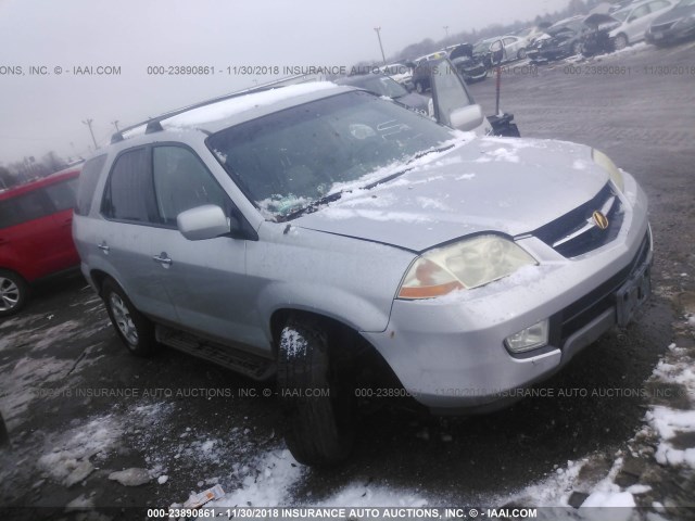 2HNYD18602H533853 - 2002 ACURA MDX TOURING SILVER photo 1